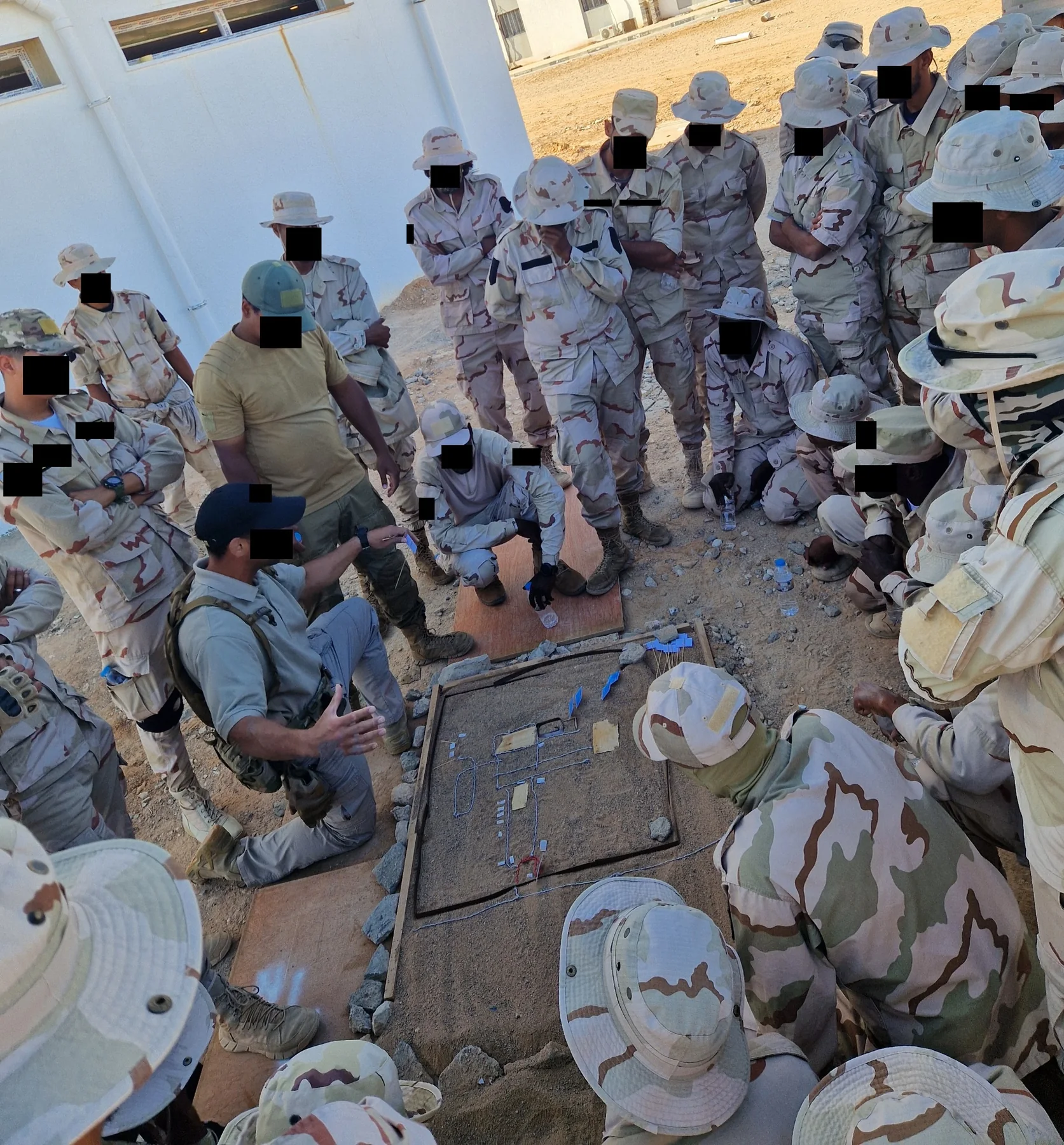 Specialist capability training with a government team